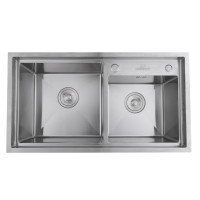 WS7843-S+WW405A Кухонная мойка премиум WISENT 780*430 + дозатор WS7843-S+WW405A Кухонная мойка премиум WISENT 780*430 + дозатор