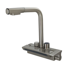 WX4055-2 смеситель для кухни WIZENT, сатин WX4055-2 смеситель для кухни WIZENT, сатин